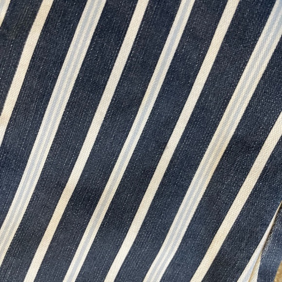 Democracy Slim Straight Ankle bottoms Stripes - Picture 2 of 7